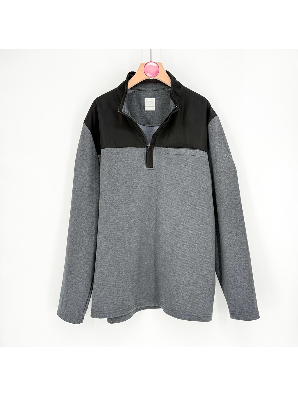 Callaway Opti-Dri Quarter Zip Golf Sporty Performance Men XL